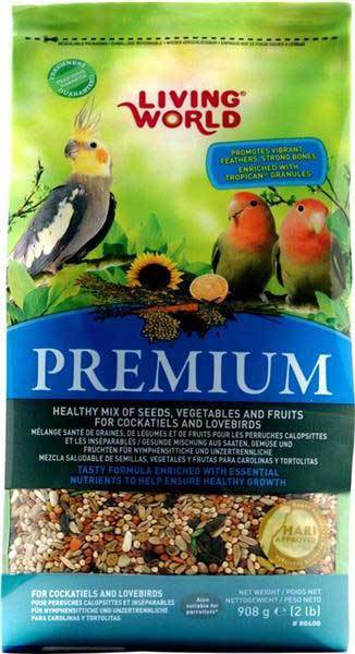 premium gourmet cockatiel food