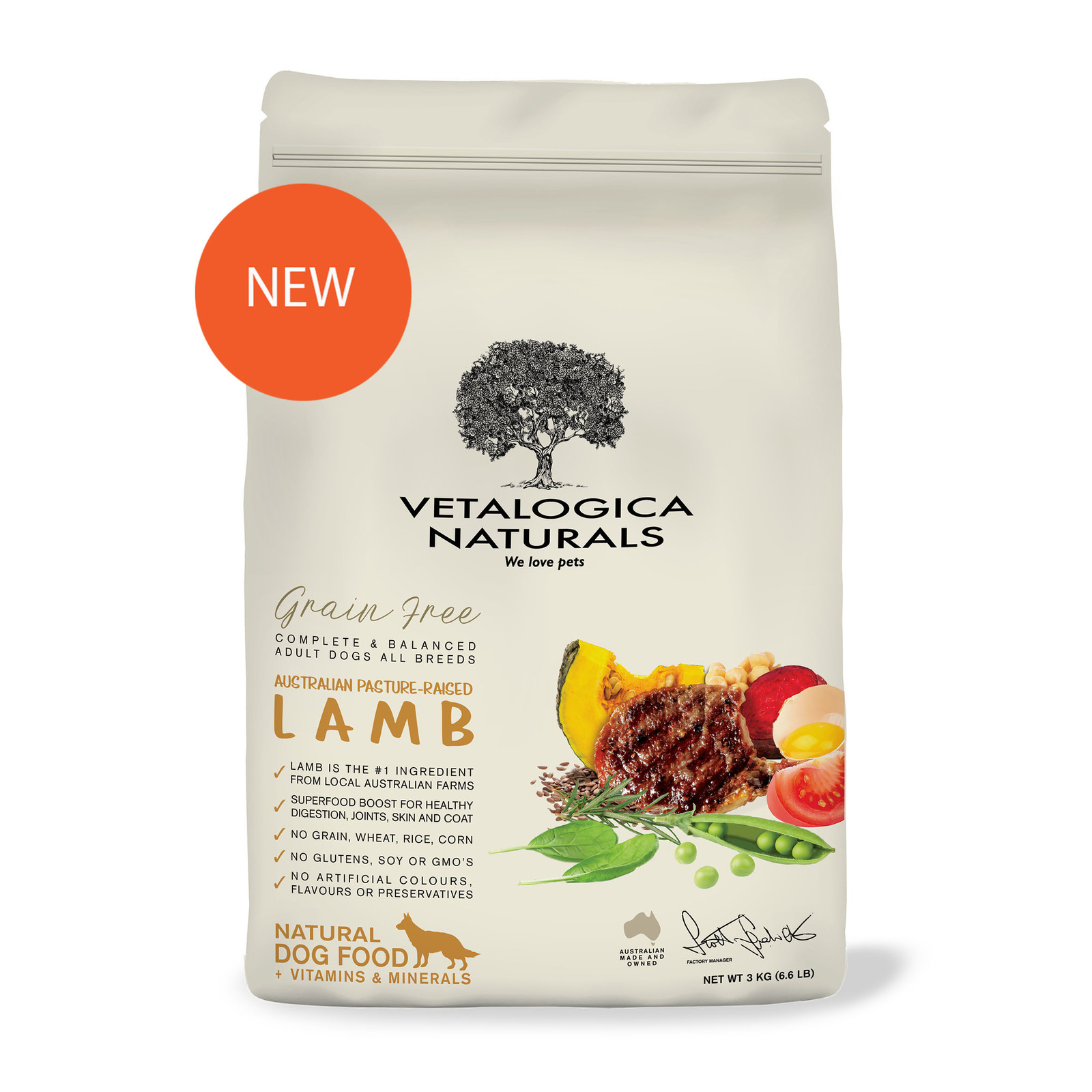 vetalogica naturals grain free