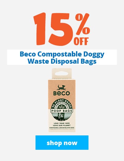 15% Off Beco compostable doggy waste bags