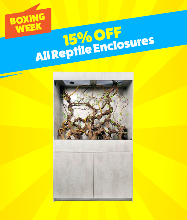 15% off reptile enclosures