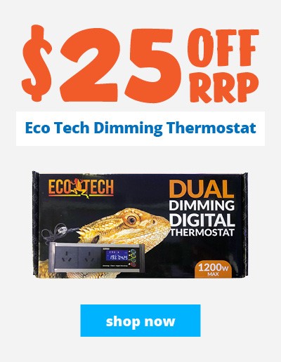 $25 off RRP ecotech reptile thermostat