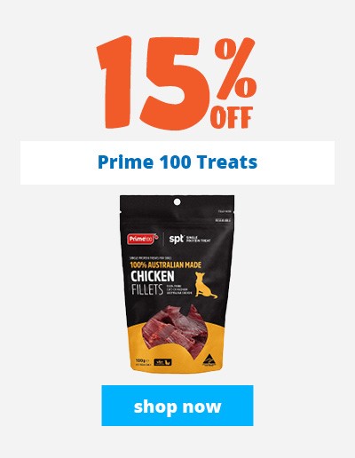 15% Off Prime 100 Dog Treats