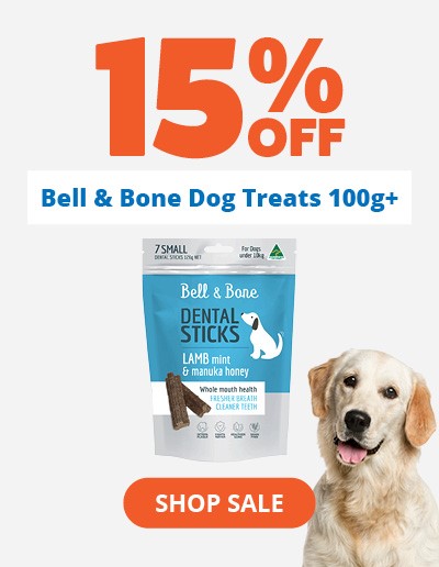 15% Off Bell & Bone 100g + Dog Treats