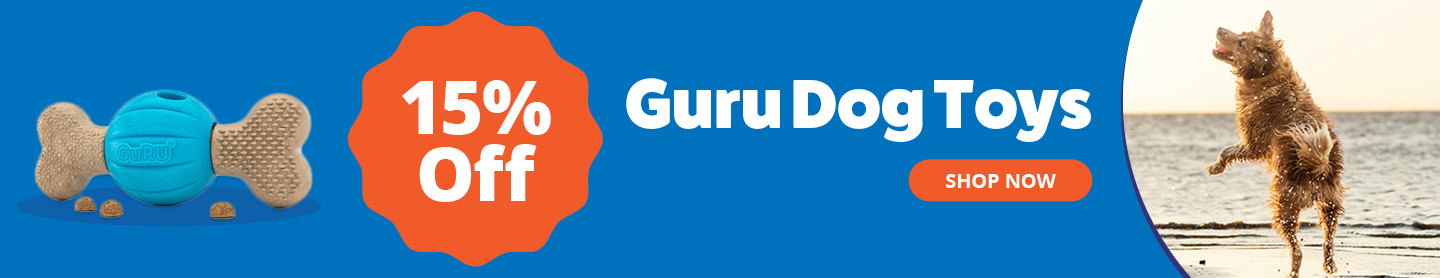 Guru Dog Toys 15% Off