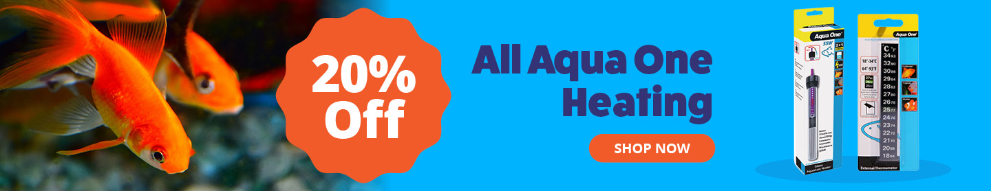 All Aqua One Heating 20% Off