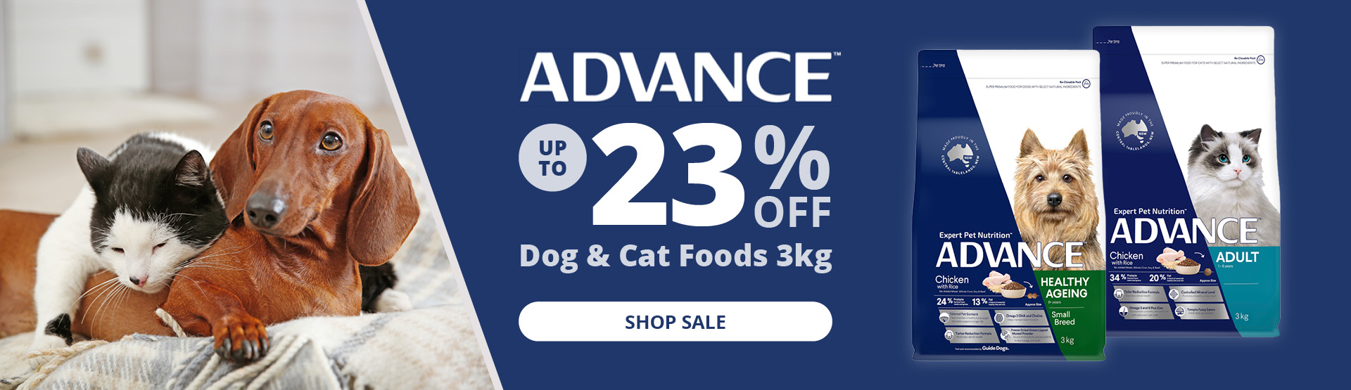 Up to 23% Off Adance Dog & Cat Foods 3kg