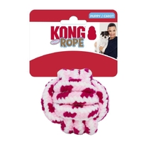 KONG Puppy Rope Ball Large Assorted