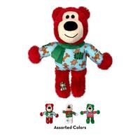 KONG Holiday Wild Knots Bear Dog Toy Medium/Large