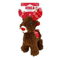 KONG Holiday Sherps Reindeer Dog Toy Medium