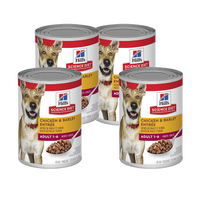 Hills Dog Can Chicken & Barley 370g x4 Pack