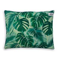 Indie Boho Tropical Leave Outdoor Dog Bed Large