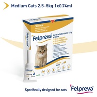 Felpreva Spot-On For Medium Cats 2.5-5kg 1 Pack