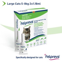 Felpreva Spot-On For Large Cats 5-8kg 2 Pack