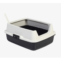 Litter Tray High Rim with Scoop
