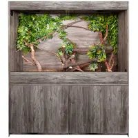 Reptile One 6 Foot Reptile Enclosure Nebraska Oak