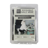 Zeez Washable Male Dog Diaper Wrap Small