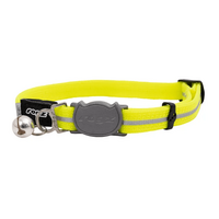 Rogz Alleycat Safety Release Cat Collar Yellow Extra Small