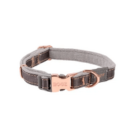 Rogz Urban Classic Dog Collar Dove Grey Small