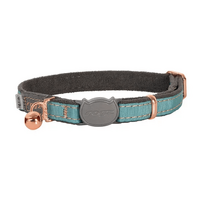 Rogz Urban Classic Cat Collar Turquoise Moon Small