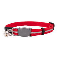 Rogz Alleycat Safety Release Cat Collar Red Extra Small