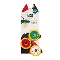 Zippy Claws Mini Donuts Christmas Cat Toy 3 Pack