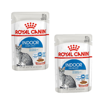 Royal Canin Cat Indoor Gravy Pouch 2x 85g