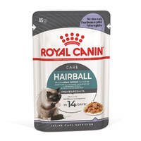 Royal Canin Hairball Care Jelly Cat Food Pouch 12x85g