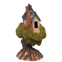 Treehouse Aquarium Ornament