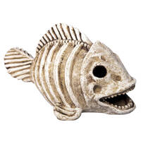 Fish Skeleton Aquarium Ornament Large