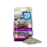PooWee Lavender Clumping Cat Litter 7.5kg
