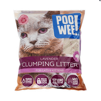 PooWee Lavender Clumping Cat Litter 2kg