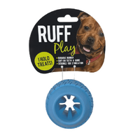 Ruff Play Treat Ring Dog Toy Small