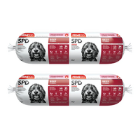 Prime100 Beef & Carrot Fresh Dog Food Roll 2kg x2