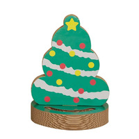 Kazoo Kitty Christmas Tree Cardboard Cat Scratcher