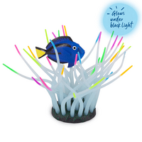 Kazoo Sea Anemone Blue Tang Fish Ornament Small