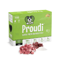 Proudi Lamb Raw Food for Dogs 2.4kg