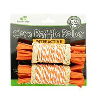 Corn Rattle Roller Rodent Toy 2pk