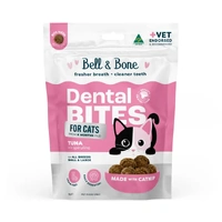 Bell & Bone Adult Cat Dental Bites Tuna with Spirulina 80g