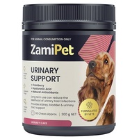 ZamiPet Urinary Support Dog Supplement for Dogs 300g 60 Chews