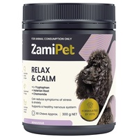 ZamiPet Relax & Calm Supplement For Dogs 60 Pack 300g