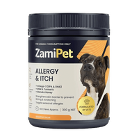 ZamiPet Allergy & Itch Dog Supplement 300g 60 Pack